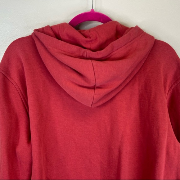 Camp David Red Hoodie Kansas City Boulevard Brewing Co. S Local Beer Football - Picture 9 of 10